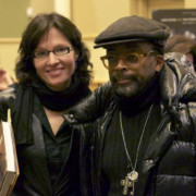 Dena with Spike Lee