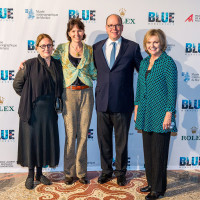 Dena Seidel with Prince Albert